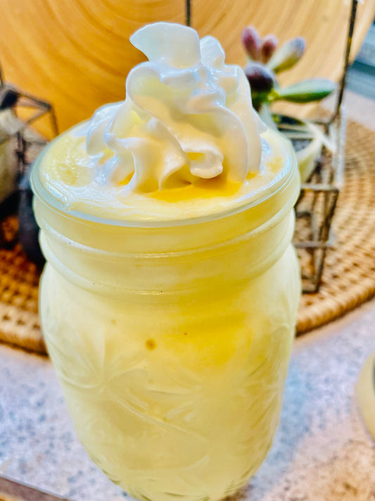 SIMPLE PINAPPLE MANGO PROTEIN DRINK